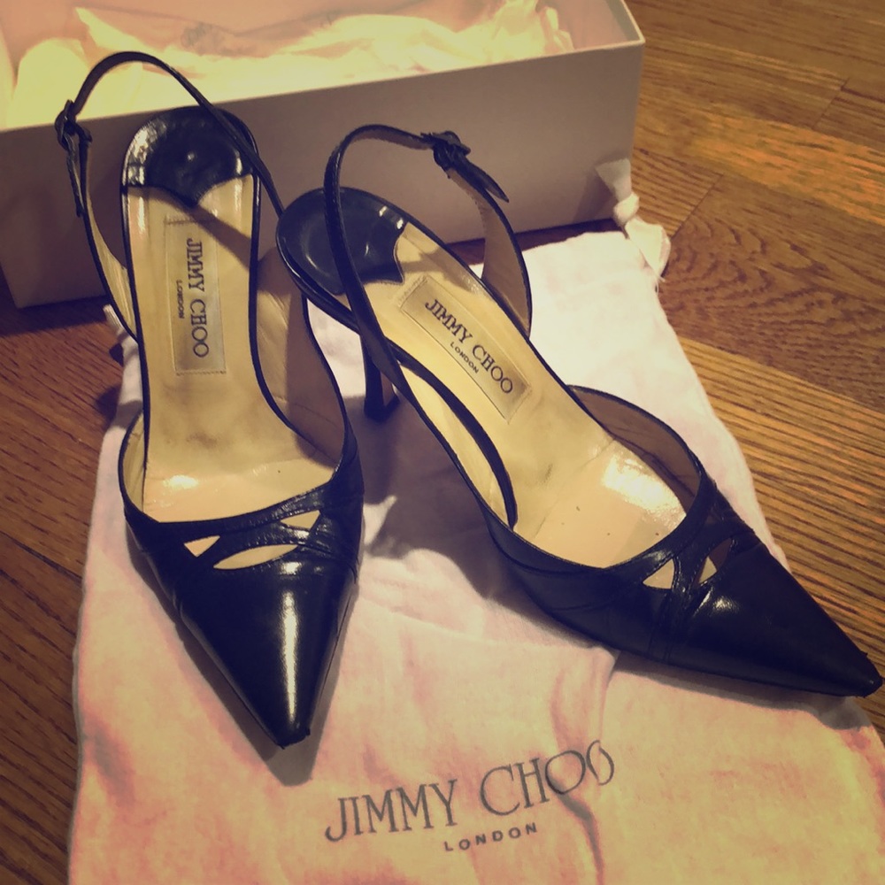 Jimmy Choo slingback heels